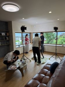さくらんぼテレビ「家づくり大辞典」の撮影が行われました！